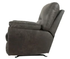 Tambo Pewter Faux Leather Rocker Recliner -Walker Edison Shop 810594596 10