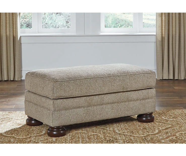 Kananwood Oatmeal Ottoman 2 Kananwood Oatmeal Ottoman - Image 2