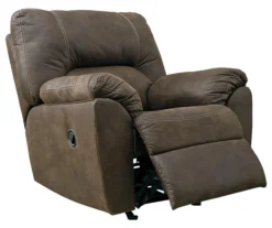 Tambo Canyon Faux Leather Rocker Recliner -Walker Edison Shop 810594610 3