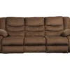Tulen Chocolate Reclining Sofa