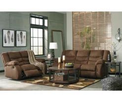 Tulen Chocolate Reclining Sofa 12 Tulen Chocolate Reclining Sofa -Walker Edison Shop 810594622 810594623 3