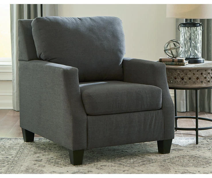 Bayonne Charcoal Armchair 5 Bayonne Charcoal Armchair - Image 5