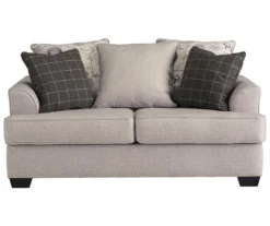 Velletri Pewter Loveseat