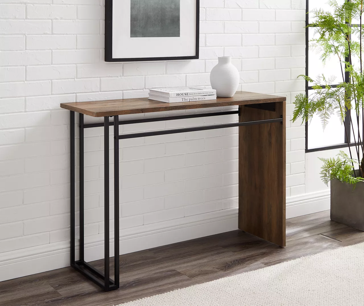 Walker Edison Waterfall Console Table 2 Walker Edison Waterfall Console Table - Image 2