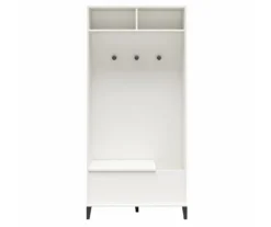 Evolution Amplus White Gym Storage Cabinet