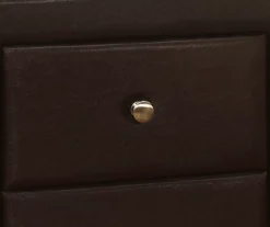 Monarch Faux Leather Nightstand -Walker Edison Shop 810598393 A8