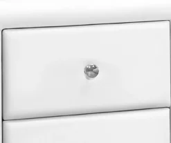 Monarch Faux Leather Nightstand -Walker Edison Shop 810598394 A8