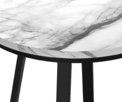 Monarch Faux Marble & Metal Accent Table 33 Monarch Faux Marble & Metal Accent Table -Walker Edison Shop 810598396 A8 1