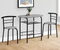 Monarch 3-Piece Dining Set -Walker Edison Shop 810598492 B0