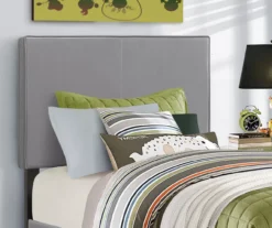 Monarch Faux Leather Twin Bed -Walker Edison Shop 810598494 B8