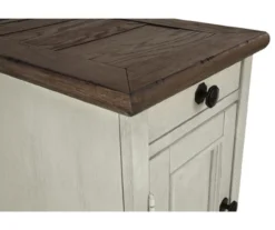 Bolanburg Chairside End Table With USB Ports, Outlets & Tray -Walker Edison Shop 810598698 4