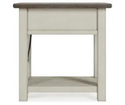 Bolanburg Chairside End Table With USB Ports & Outlets -Walker Edison Shop 810598700 11