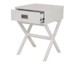Glitzhome X-Leg End Table 19 Glitzhome X-Leg End Table -Walker Edison Shop 810598716 A0 4
