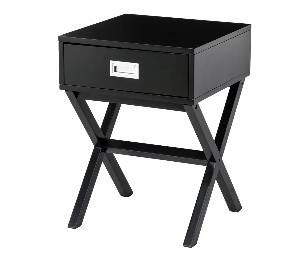 Glitzhome X-Leg End Table 1 Glitzhome X-Leg End Table