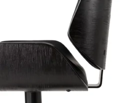 Glitzhome Mid-Century Modern Faux Leather Adjustable Bar Stools, 2-Pack -Walker Edison Shop 810598741 A0 5