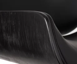 Glitzhome Mid-Century Modern Faux Leather Adjustable Bar Stools, 2-Pack -Walker Edison Shop 810598741 A0 6