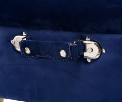 Glitzhome Velvet Suitcase Storage Stool -Walker Edison Shop 810598944 A0 6