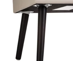 Seashell White Velvet Suitcase Storage Stool -Walker Edison Shop 810598945 A0 6