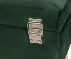 Glitzhome Velvet Suitcase Storage Stool -Walker Edison Shop 810598947 A0 4