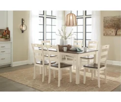 Woodanville 7-Piece Dining Set -Walker Edison Shop 810599358 2