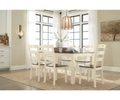 Woodanville 7-Piece Dining Set -Walker Edison Shop 810599358
