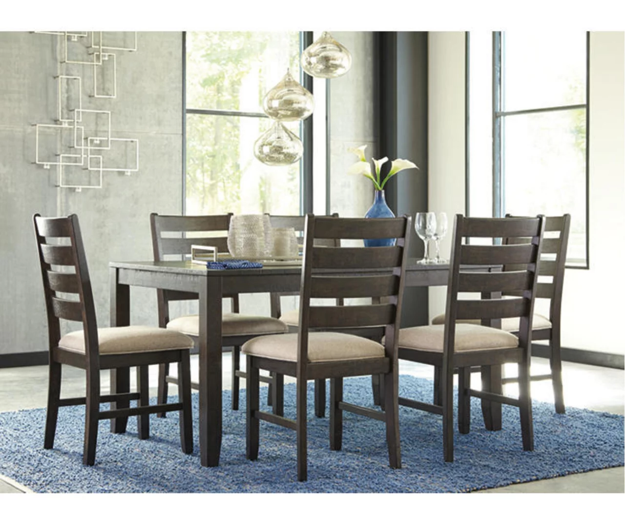 Rokane 7-Piece Dining Set 4 Rokane 7-Piece Dining Set - Image 4