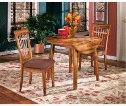 Berringer Drop Leaf Dining Table -Walker Edison Shop 810599566