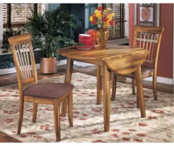 Berringer Drop Leaf Dining Table -Walker Edison Shop 810599566 4