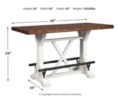 Valebeck Counter-Height Dining Table -Walker Edison Shop 810599573 3