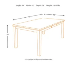 Ralene Extension Leaf Dining Table 9 Ralene Extension Leaf Dining Table -Walker Edison Shop 810599579 5
