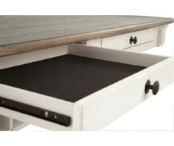 Bolanburg Counter-Height Dining Table With Wine Bottle Storage -Walker Edison Shop 810599589 6