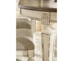 Raelyn Oval Extension Leaf Dining Table -Walker Edison Shop 810599594 5