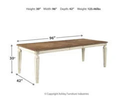 Raelyn Rectangular Extension Leaf Dining Table 21 Raelyn Rectangular Extension Leaf Dining Table -Walker Edison Shop 810599595 10