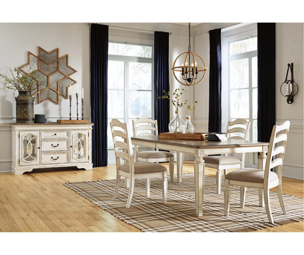 Raelyn Rectangular Extension Leaf Dining Table 7 Raelyn Rectangular Extension Leaf Dining Table - Image 7