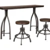 Odium 3-Piece Counter-Height Dining Set