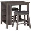 Caitbrook 3-Piece Counter-Height Dining Set