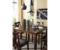 Bennox 5-Piece Counter-Height Dining Set -Walker Edison Shop 810599620 2