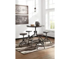 Odium 5-Oiece Counter-Height Dining Set -Walker Edison Shop 810599623 8
