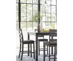 Fairview 5-Piece Counter-Height Dining Set -Walker Edison Shop 810599624 7