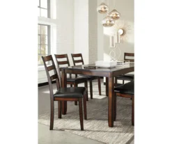 Coviar 6-Piece Dining Set With Bench -Walker Edison Shop 810599628 3