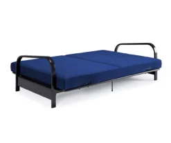 DHP Elbern Black Metal Futon With Cover -Walker Edison Shop 810600181 A9