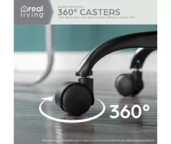 Cream Faux Wool Boucle Rolling Swivel Office Chair 20 Cream Faux Wool Boucle Rolling Swivel Office Chair -Walker Edison Shop 810606674 A0 6