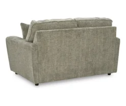 Cascilla Pewter Gray Loveseat -Walker Edison Shop 810609754 4