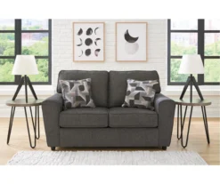 Cascilla Slate Gray Loveseat -Walker Edison Shop 810609756 A0 5