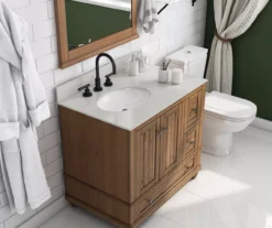 DHP Atwater Living Jazmyn Bathroom Vanity With White Sink -Walker Edison Shop 810610487 B0 1