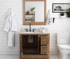 DHP Atwater Living Jazmyn Bathroom Vanity With White Sink -Walker Edison Shop 810610487 B0 3