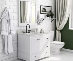 DHP Atwater Living Jazmyn Bathroom Vanity With White Sink -Walker Edison Shop 810610488 B0 2