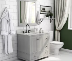 DHP Atwater Living Jazmyn Bathroom Vanity With White Sink -Walker Edison Shop 810610489 B0 2