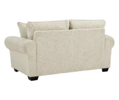 Haisley Ivory Loveseat -Walker Edison Shop 810610831 A0 2