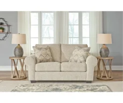 Haisley Ivory Loveseat -Walker Edison Shop 810610831 A0 5